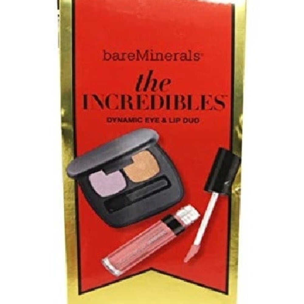 Bare Minerals The Incredibles Lip & Eye Duo NEW